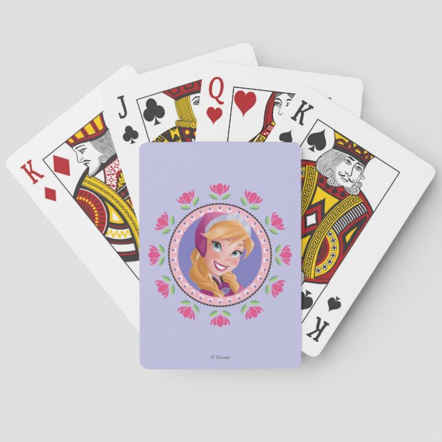 Anna | Princess Playing Cards (Back)