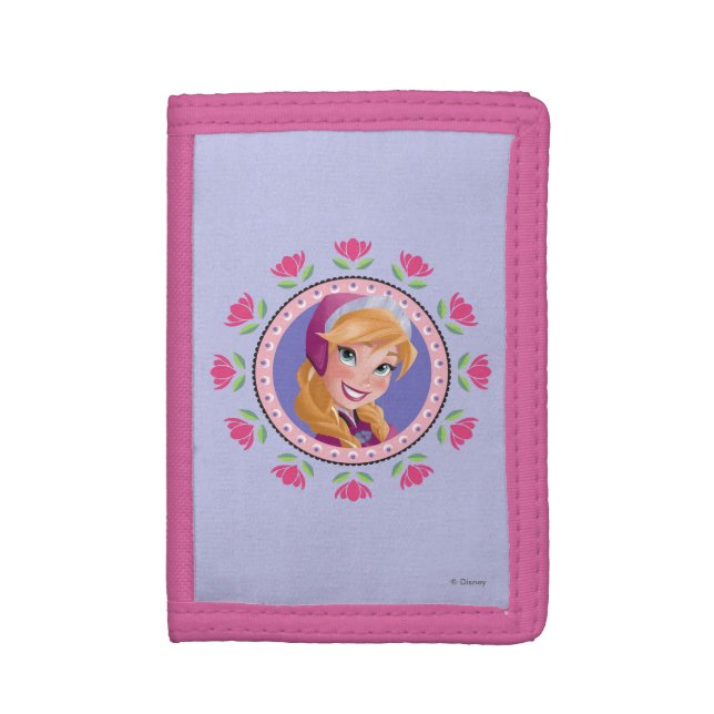 Anna | Princess Tri-fold Wallet (Front Vertical)
