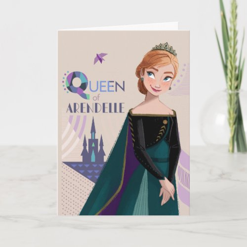 Anna  Queen of Arendelle Card