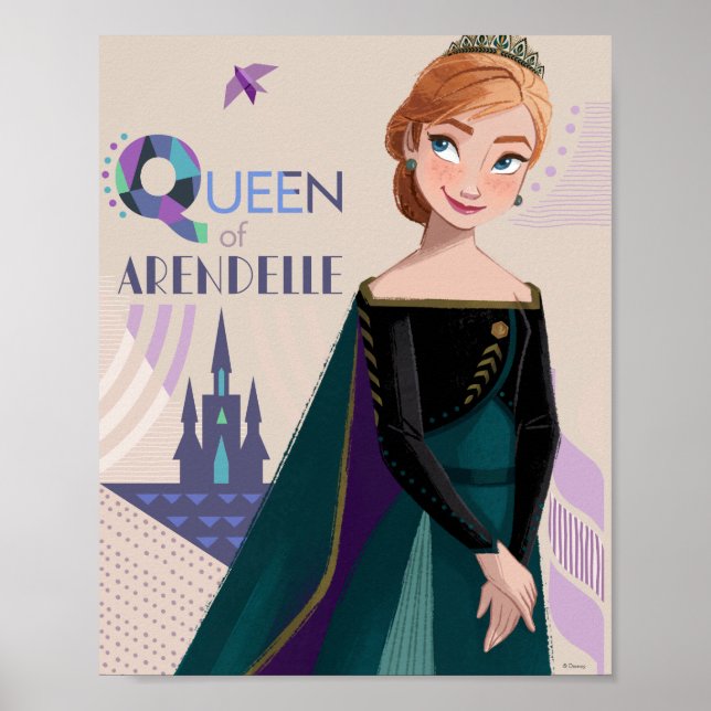 Anna | Queen of Arendelle Poster (Front)