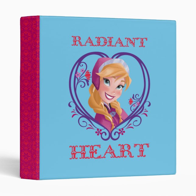 Anna | Radiant Heart Binder (Front/Spine)