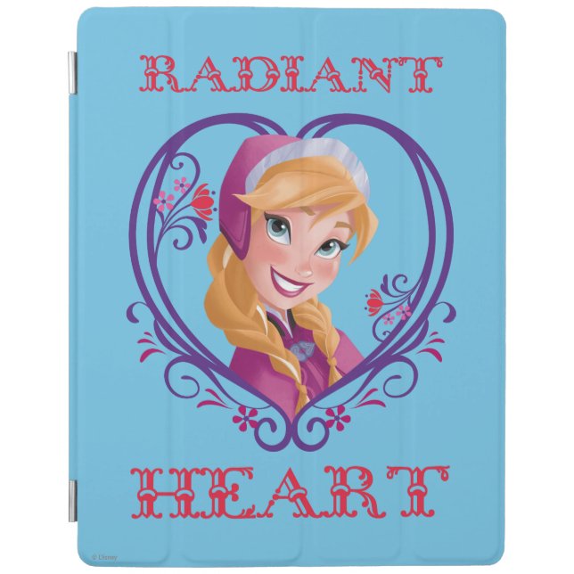 Anna | Radiant Heart iPad Smart Cover (Front)