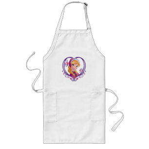 Anna Radiant Heart Long Apron
