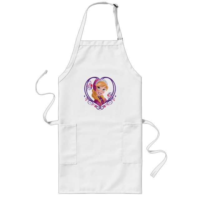 Anna | Radiant Heart Long Apron (Front)