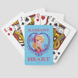 Anna Radiant Heart Playing Cards