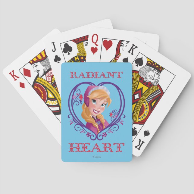 Anna | Radiant Heart Playing Cards (Back)