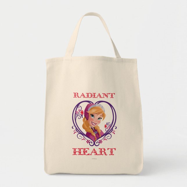 Anna | Radiant Heart Tote Bag (Front)