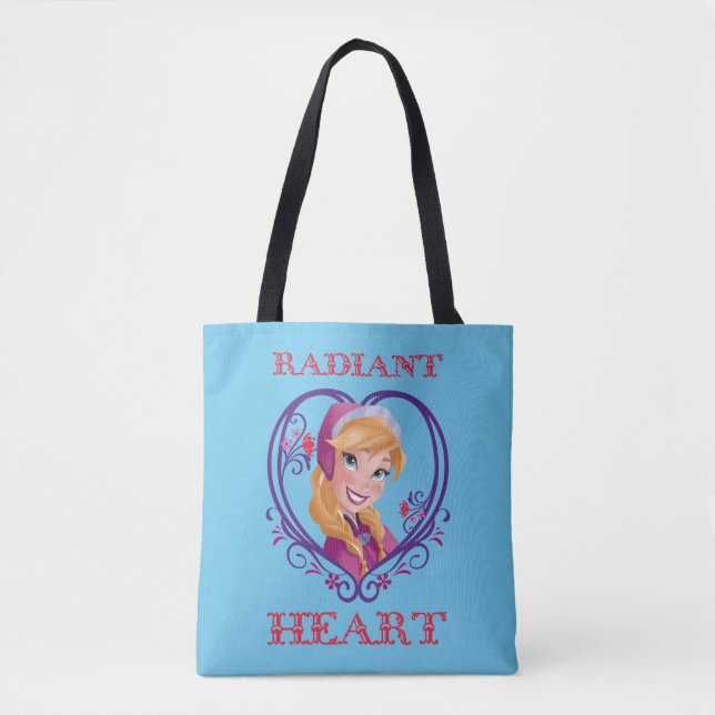 Anna | Radiant Heart Tote Bag (Front)