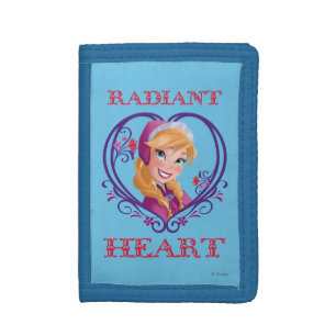 Anna Radiant Heart Trifold Wallet