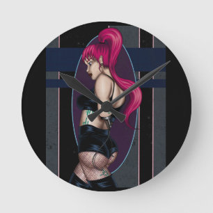 Anna Round Clock
