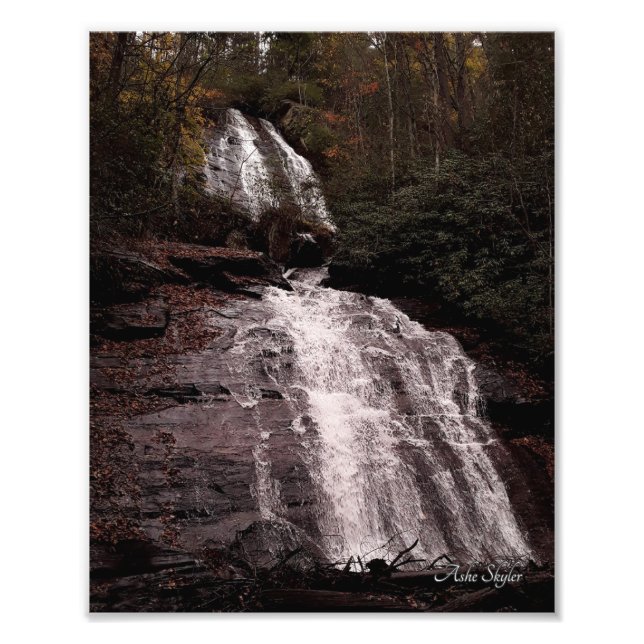 Anna Ruby Falls, Curtis Creek Photo Print (Front)