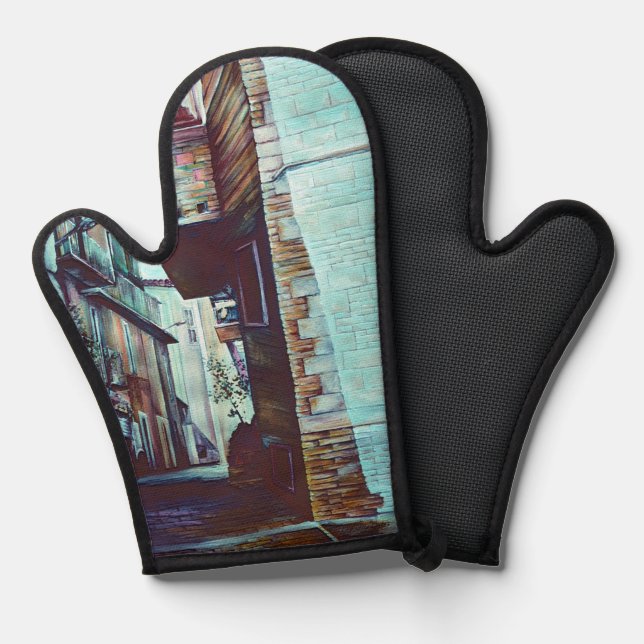 Anna’s Street Oven Mitt (Front/Back)