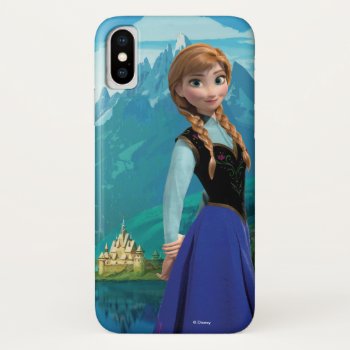 Anna | Standing Iphone X Case by frozen at Zazzle