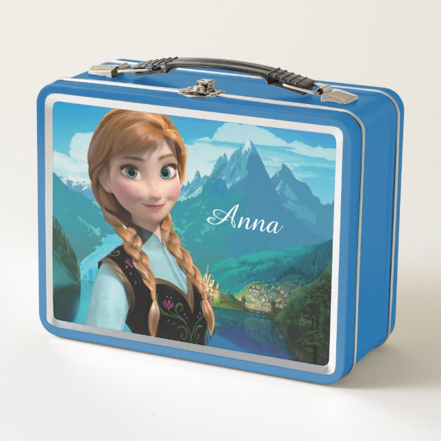 Anna | Standing Metal Lunch Box (Front)