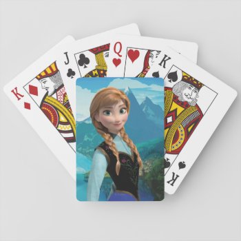 Anna | Standing Playing Cards by frozen at Zazzle