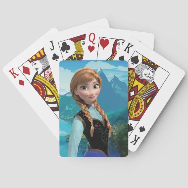 Anna | Standing Playing Cards (Back)