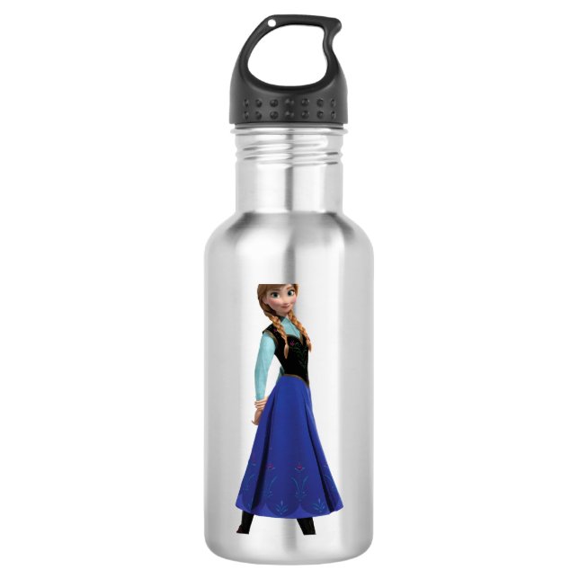 Anna | Standing Stainless Steel Water Bottle (Front)