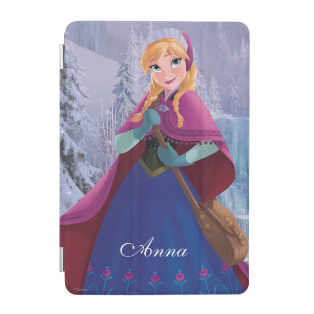 Anna | Standing with Winter Dress iPad Mini Cover (Front)