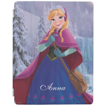 Anna | Standing With Winter Dress Ipad Smart Cover by frozen at Zazzle