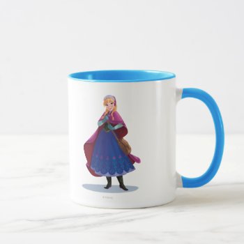 Anna | Standing With Winter Dress Mug by frozen at Zazzle