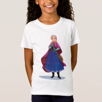 Anna | Standing With Winter Dress T-shirt by frozen at Zazzle