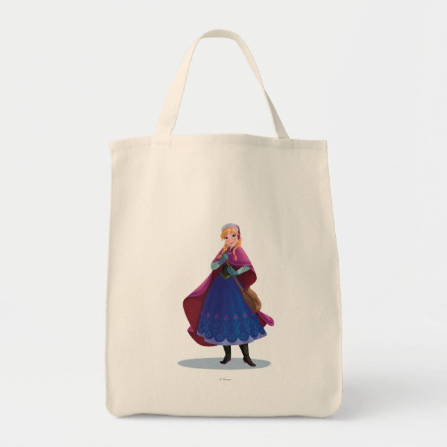 Anna | Standing with Winter Dress Tote Bag (Front)