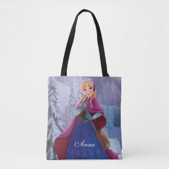 Anna | Standing With Winter Dress Tote Bag by frozen at Zazzle