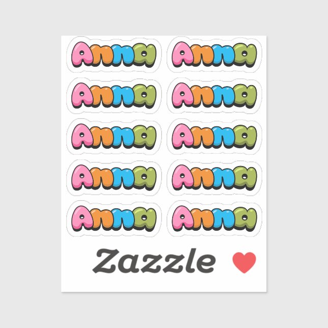 Anna Sticker (Sheet)