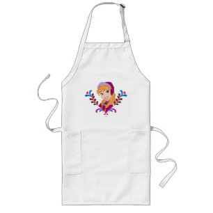 Anna Strong Heart Long Apron