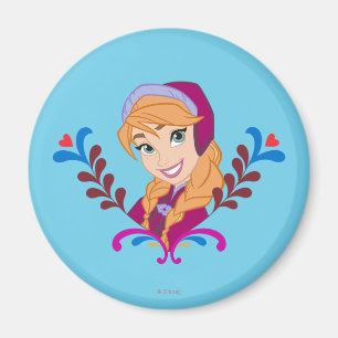 Anna Strong Heart Magnet