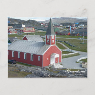 Annaasisutta Oqaluffia (Our Savior’s Church) Postcard