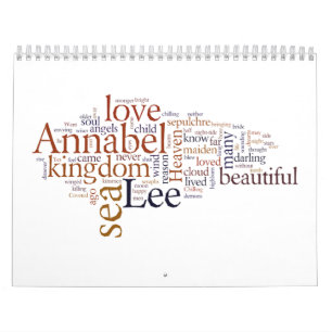 Annabel Lee Calendar