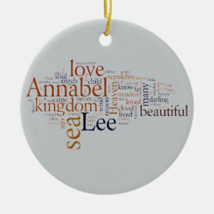 Annabel Lee Ceramic Ornament