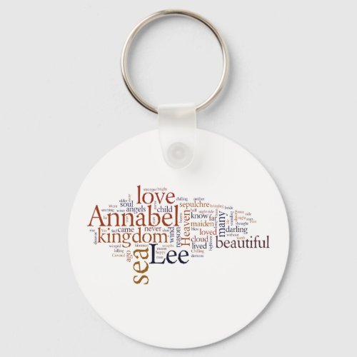 Annabel Lee Keychain