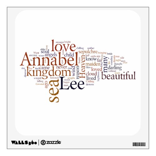 Annabel Lee Wall Decal