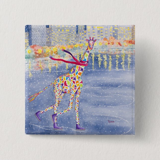 Annabelle on Ice Button (Front)