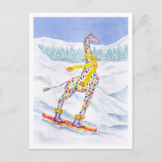 Annabelle on Pow Postcard