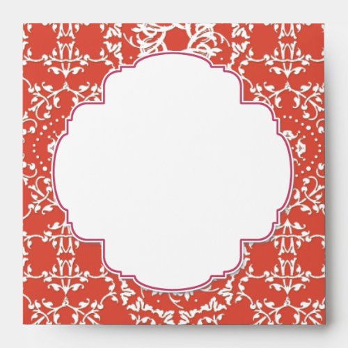 AnnaLiese Damask _ Matching Invitation Envelopes