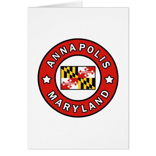 Annapolis Maryland Cards (Front)