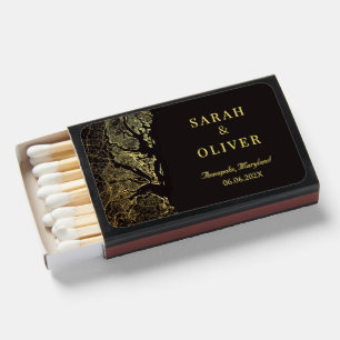 Annapolis Maryland Chesapeake Bay Wedding Welcome Matchboxes