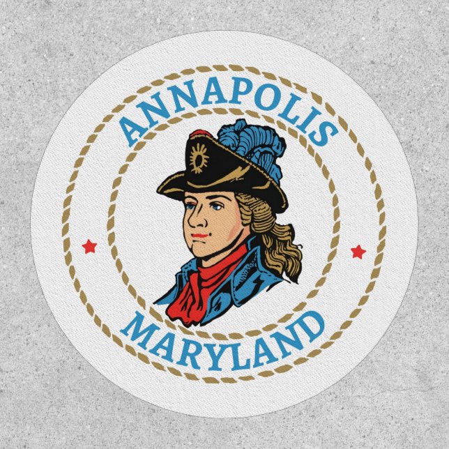 Annapolis Maryland Colonial Patch (Front)