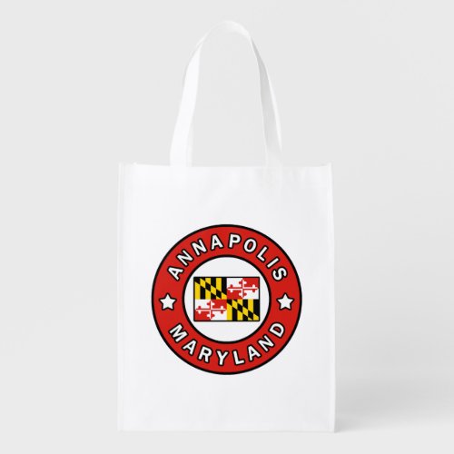 Annapolis Maryland Grocery Bag