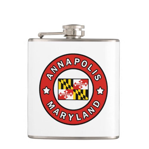 Annapolis Maryland Hip Flask