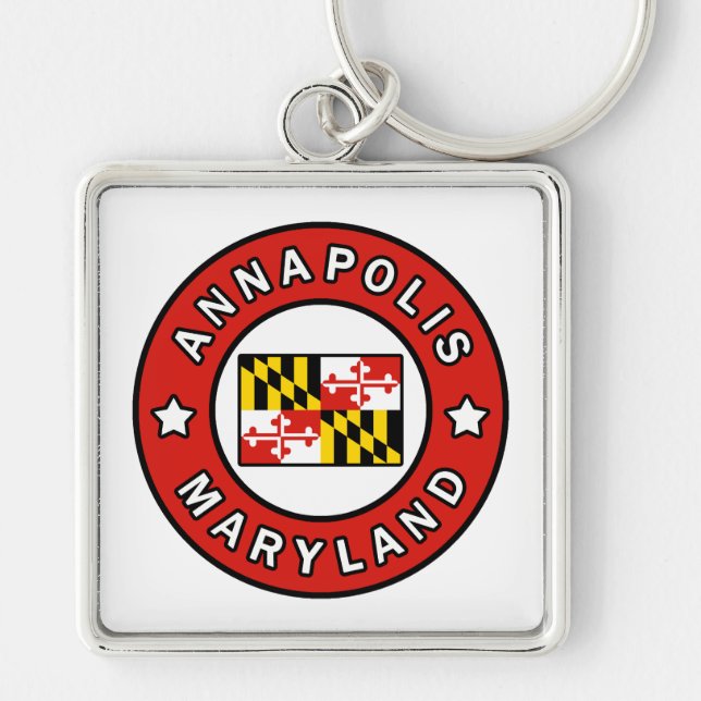 Annapolis Maryland Keychain (Front)