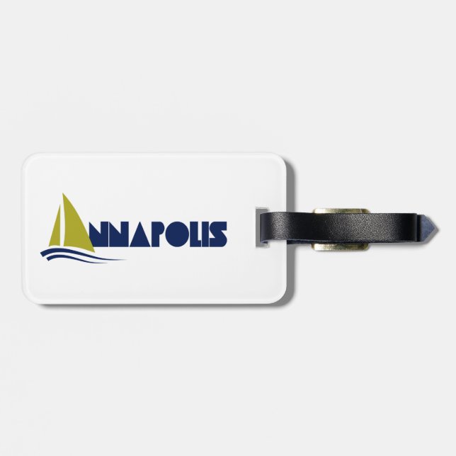 Annapolis, Maryland Luggage Tag (Back Horizontal)