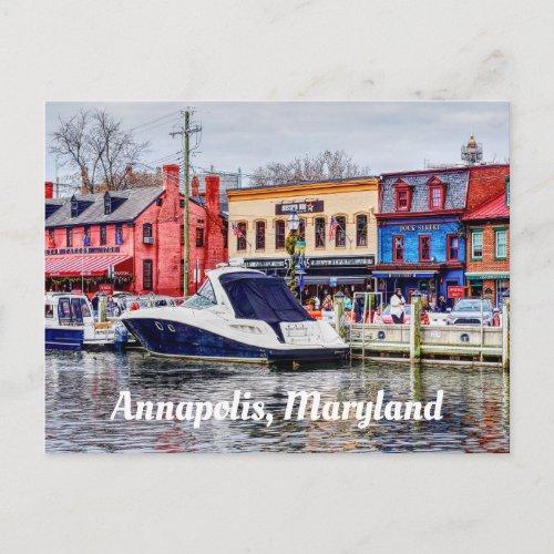 Annapolis Maryland Postcard