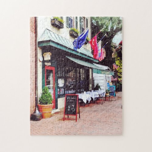 Annapolis MD _ Restaurant On State Circle Jigsaw Puzzle
