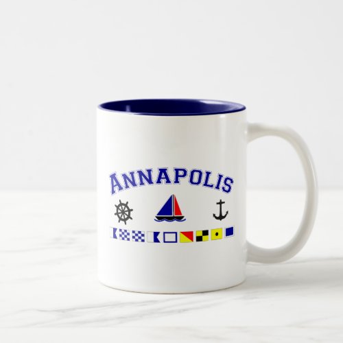 Annapolis MD Two_Tone Coffee Mug