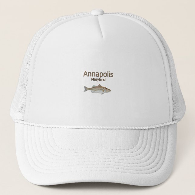 Annapolis Rockfish Trucker Hat (Front)