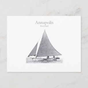 Annapolis Skipjack Postcard